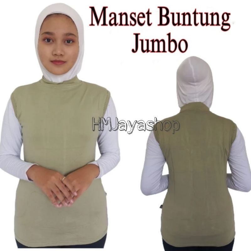 Manset Buntung JUMBO Kaos Buntung Krah Turtle Wanita Jumbo