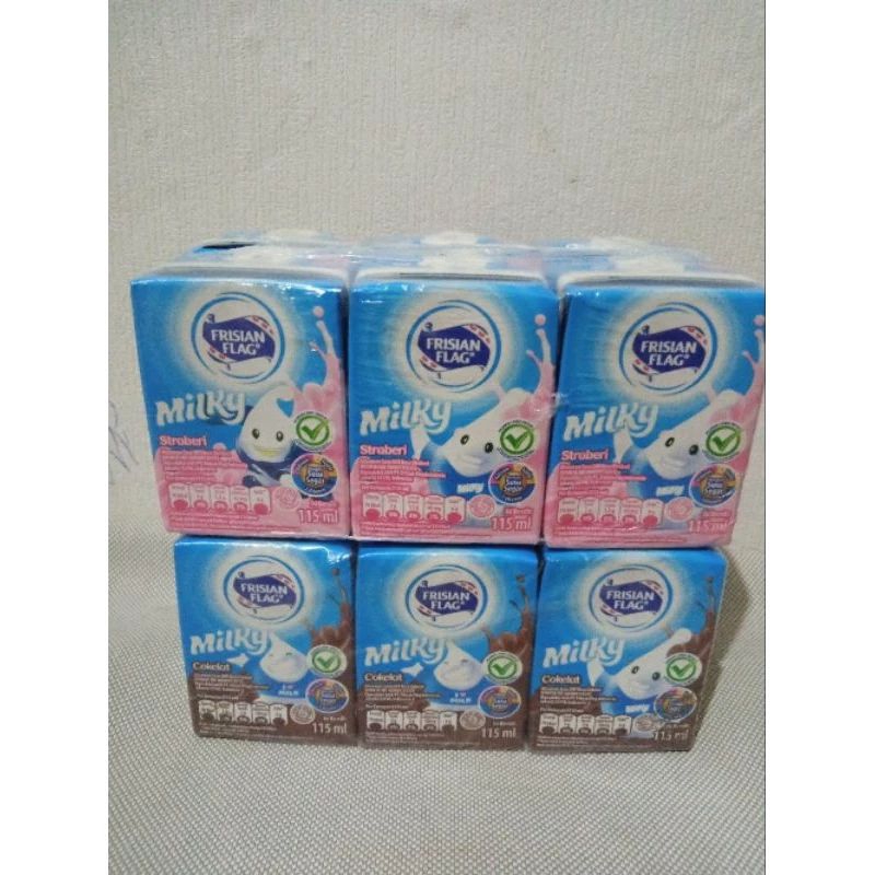 

frisian flag susu uht 115ml x6 pcs