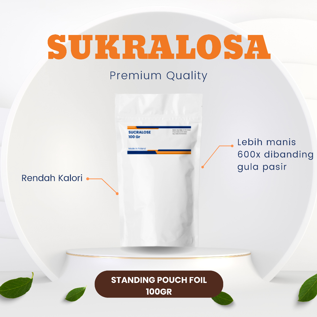 Sucralose Powder Premium Quality | Sukralosa 100gr