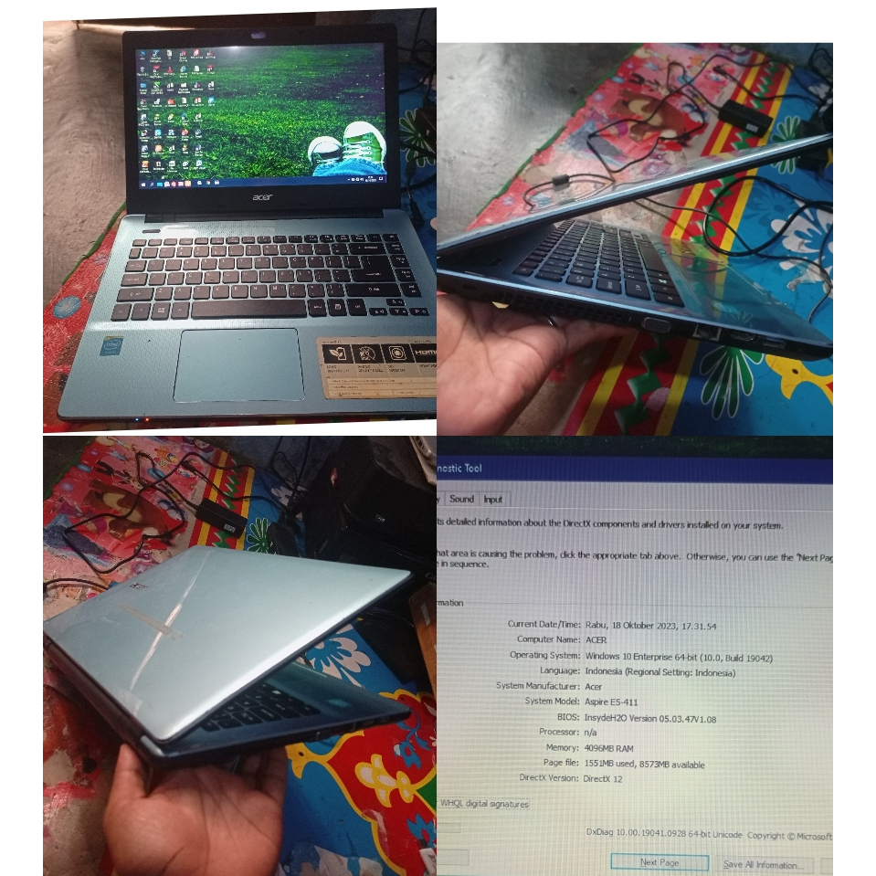 Laptop Second Acer