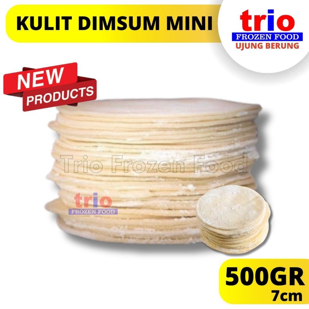 

KULIT DIMSUM MINI 7CM - 500GR