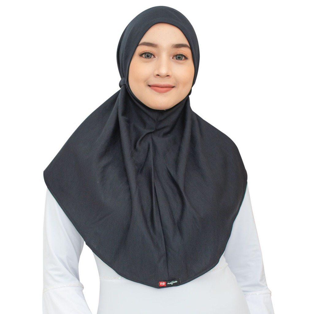 FREE ONGKIR .... Hijab AT HOME Part 2 | Jilbab Instan Kaos Non PAD Kerudung Instan Tanpa Bergo