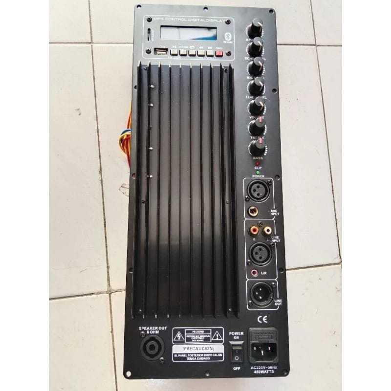 Mesin speaker aktif untuk box 12 inch dan 15 inch
