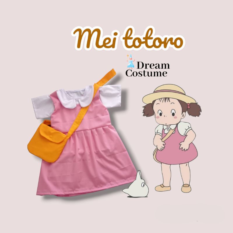 kostum MEI TOTORO gibli studio animation
