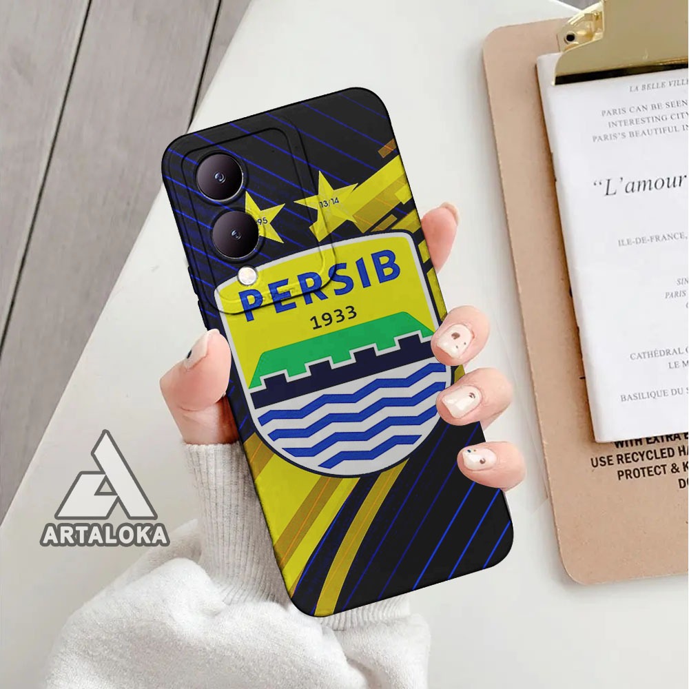 Artaloka88 (GG21) Case VIVO Y17S  Terbaru 2023 - Cassing VIVO Y17S   Fashion Case Motif SEPAK BOLA