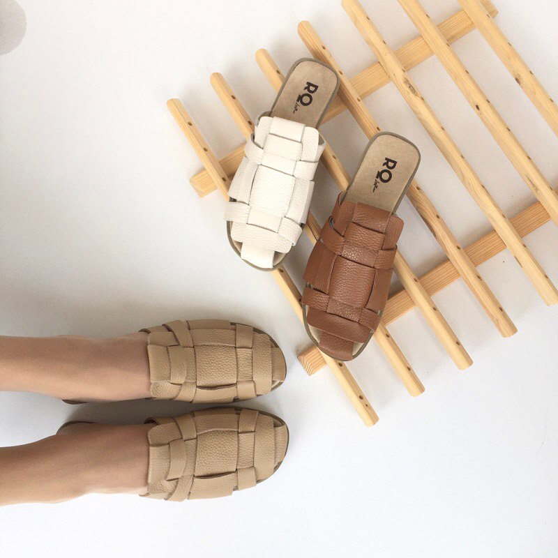 Rq leather sandal kulit asli wanita