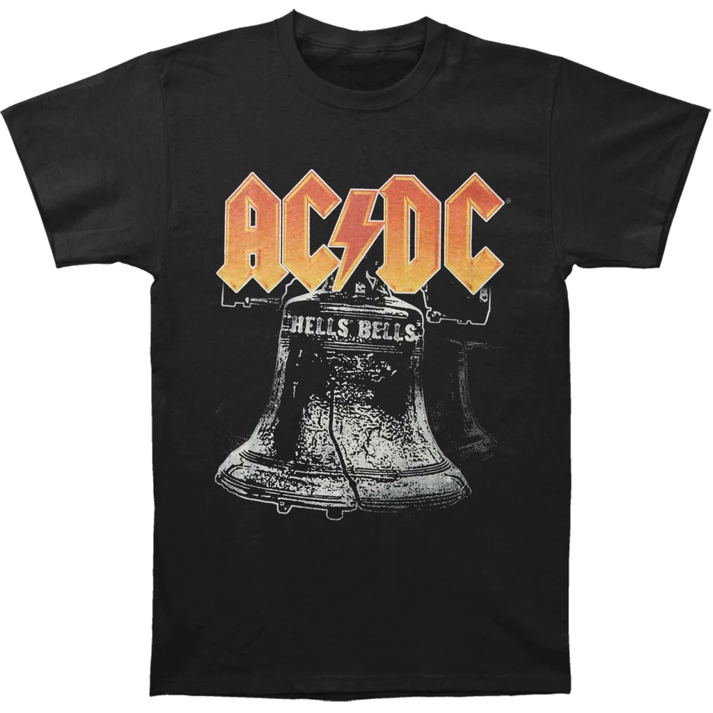 ACDC Kaos Band Hells Bells TShirt