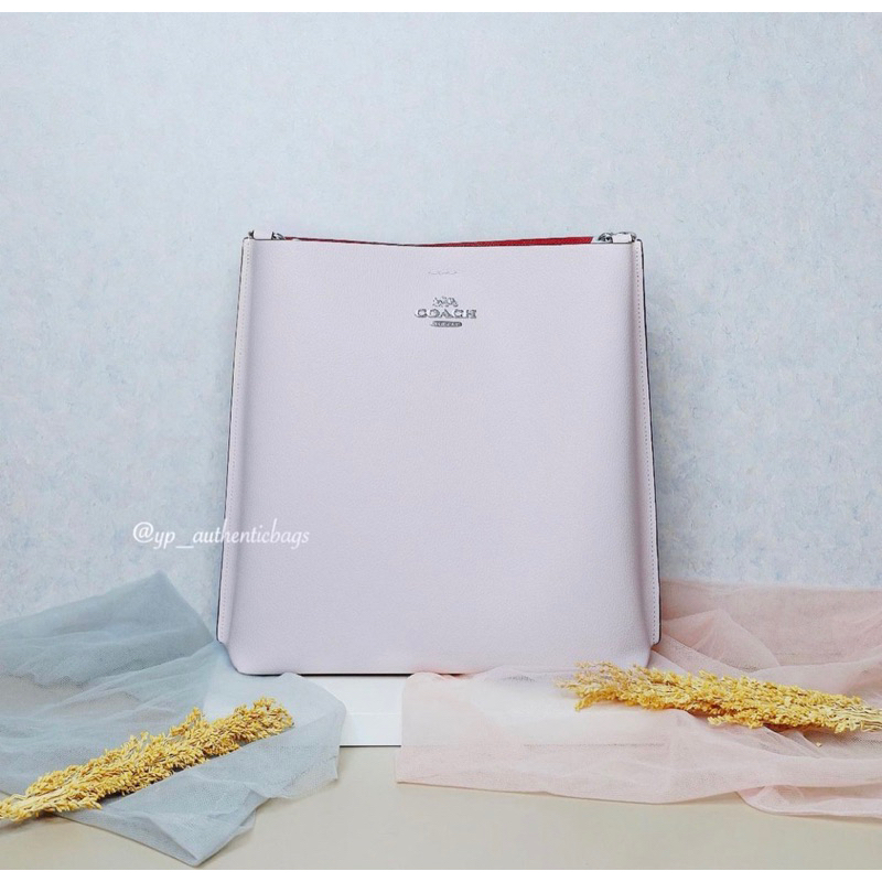 COACH MOLLIE LARGE ICE PURPLE BUCKET