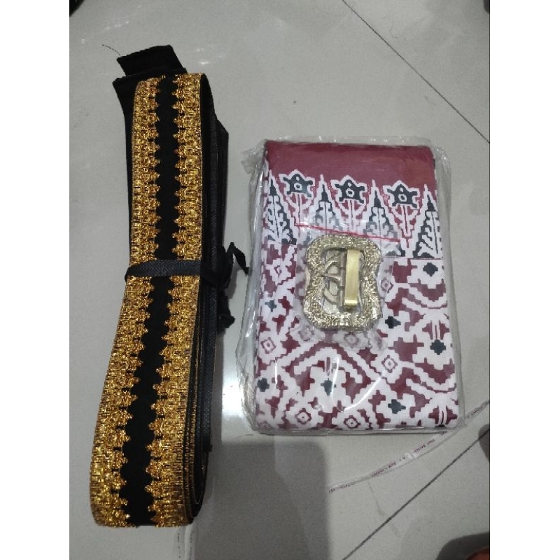 set timang sabuk lontong bapak