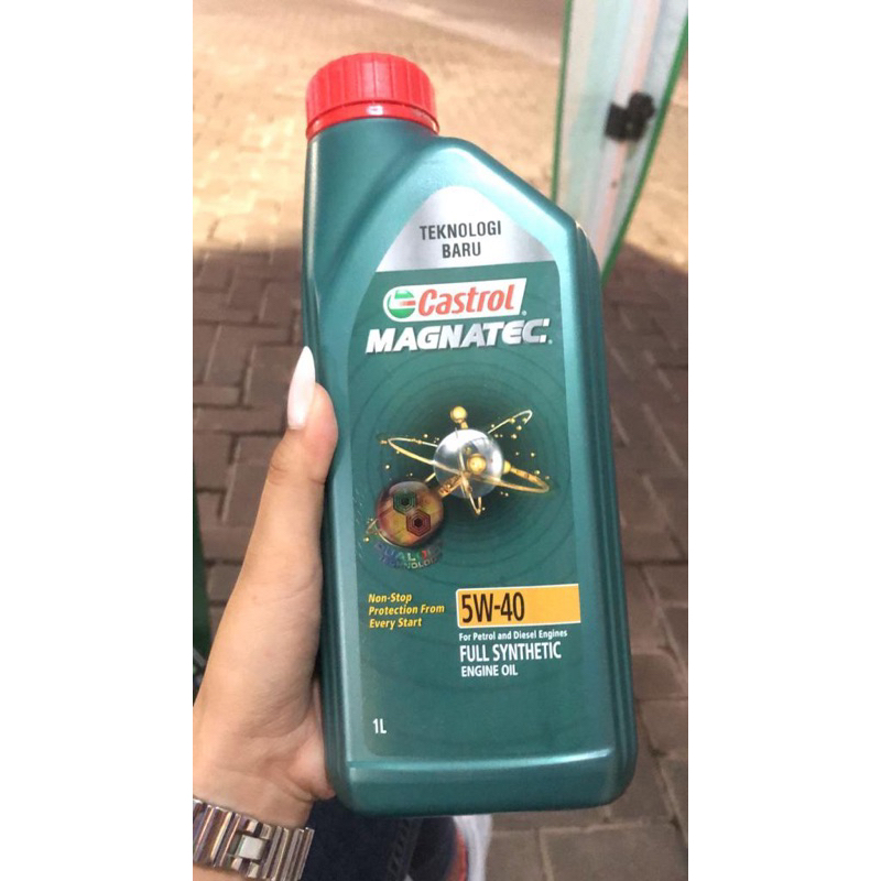 OLI MESIN CASTROL MAGNATEC 5W-40 Full SYNTIC ORIGINAL CASTOL