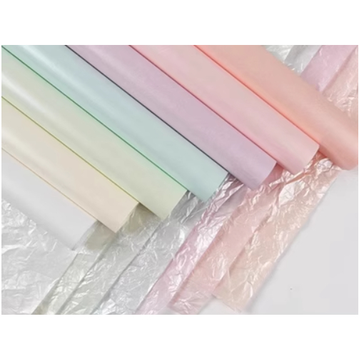 

(5pcs) Flower Wrapping Pearl Pearl Paper Sydney Tissue Waterproof Korean Pear Kertas Bunga Buket Florsit Wrapping