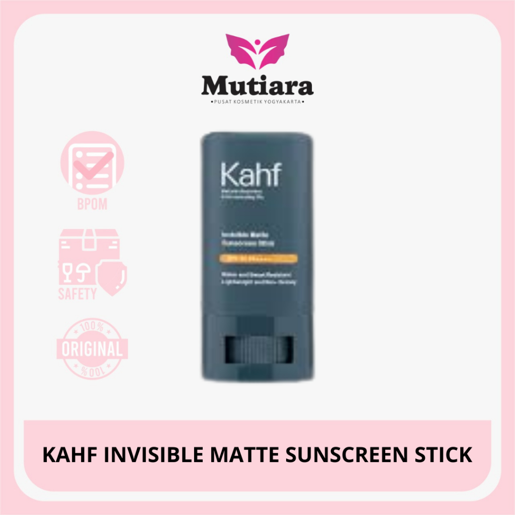 KAHF INVISIBLE MATTE SUNSCREEN STICK