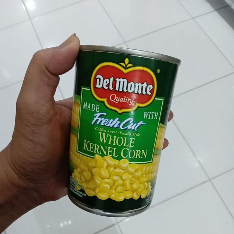 

Mahbubah - Del Monte 420 g Whole Kernel Corn / Jagung Pipilan Kaleng