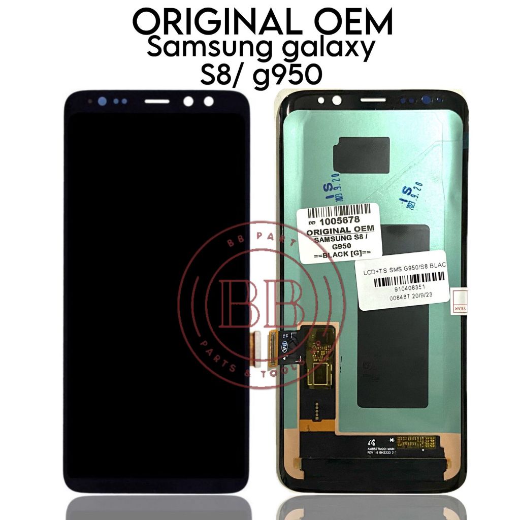 Original OEM - LCD Touchscreen Fullset Samsung Galaxy S8 / G950 / S8 Edge / SM-G950F / G950FD / G950