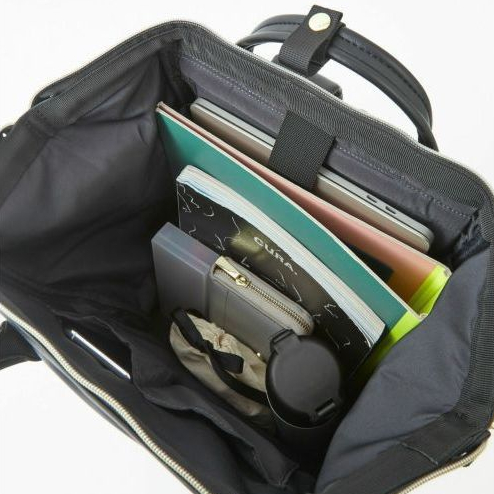 Tas Ransel Wanita Laki Unisex Anelo Kulit /Tas Backpack Laptop Multifungsi Anello Ukuran Large Tbk