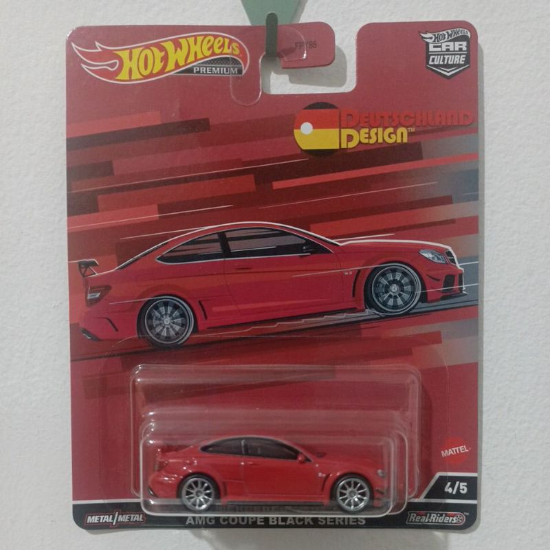 Hotwheels 12 Mercedes-Benz C63 AMG Coupe Black Series