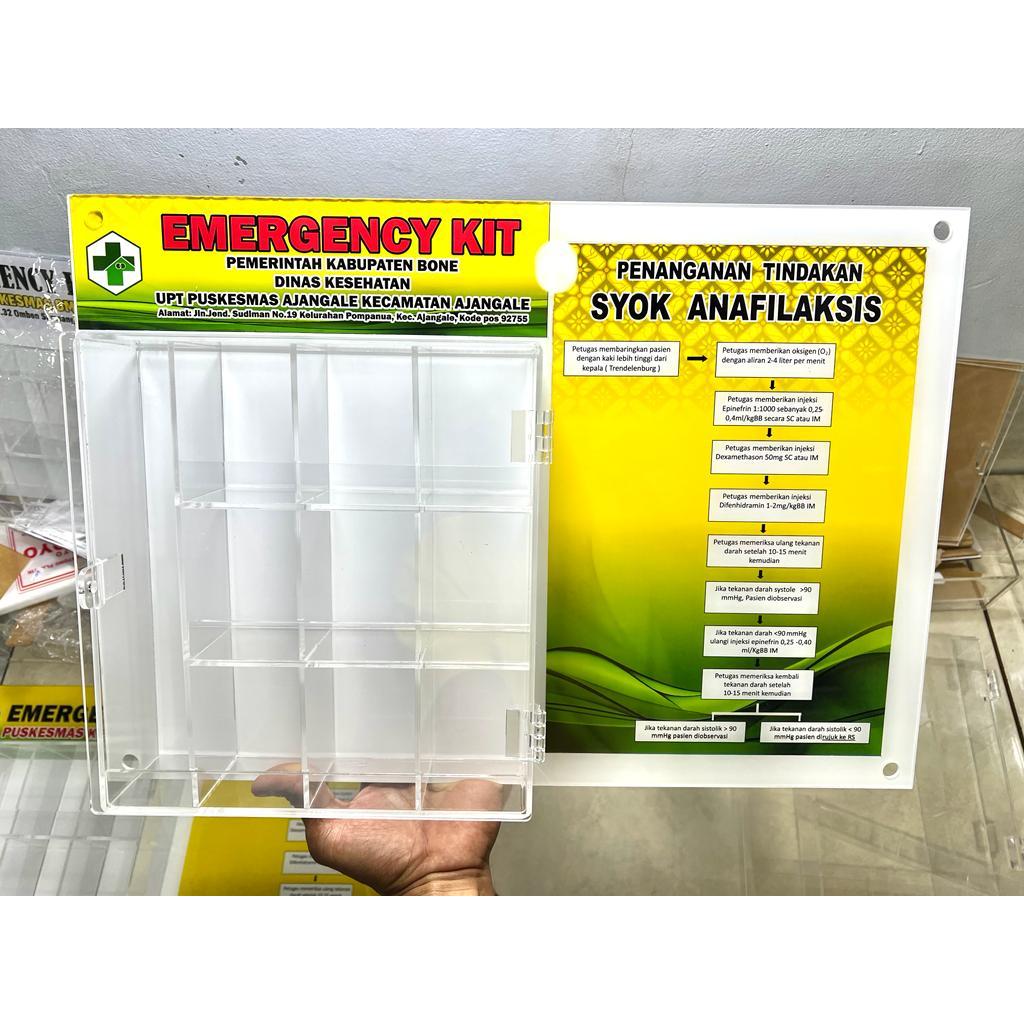Helle_Bore Box Akrilik Emergency Kit + Syok