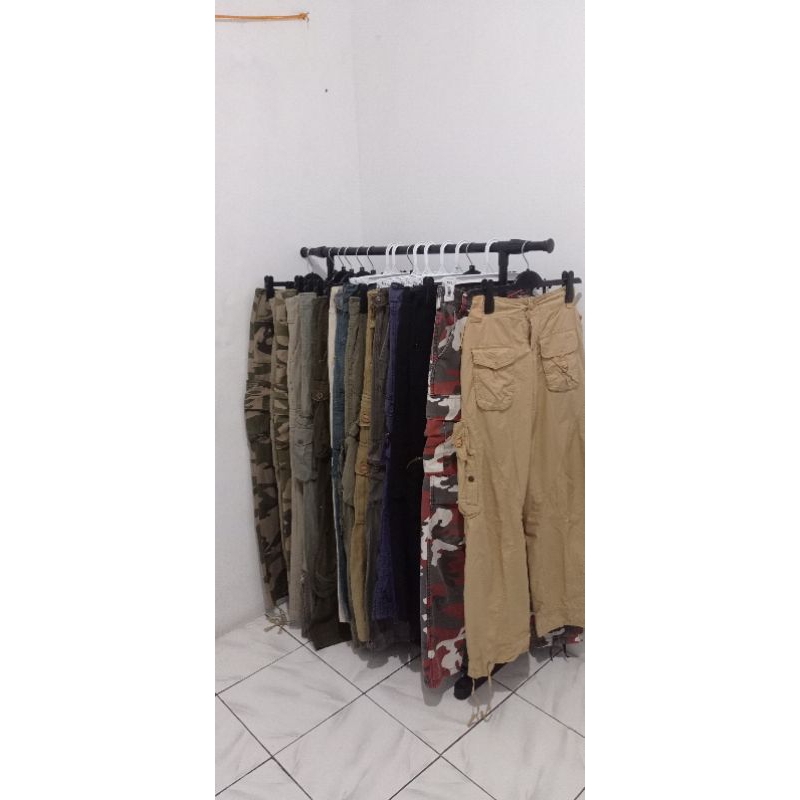 Celana Panjang Cargo Multipocket LIVE TokTik