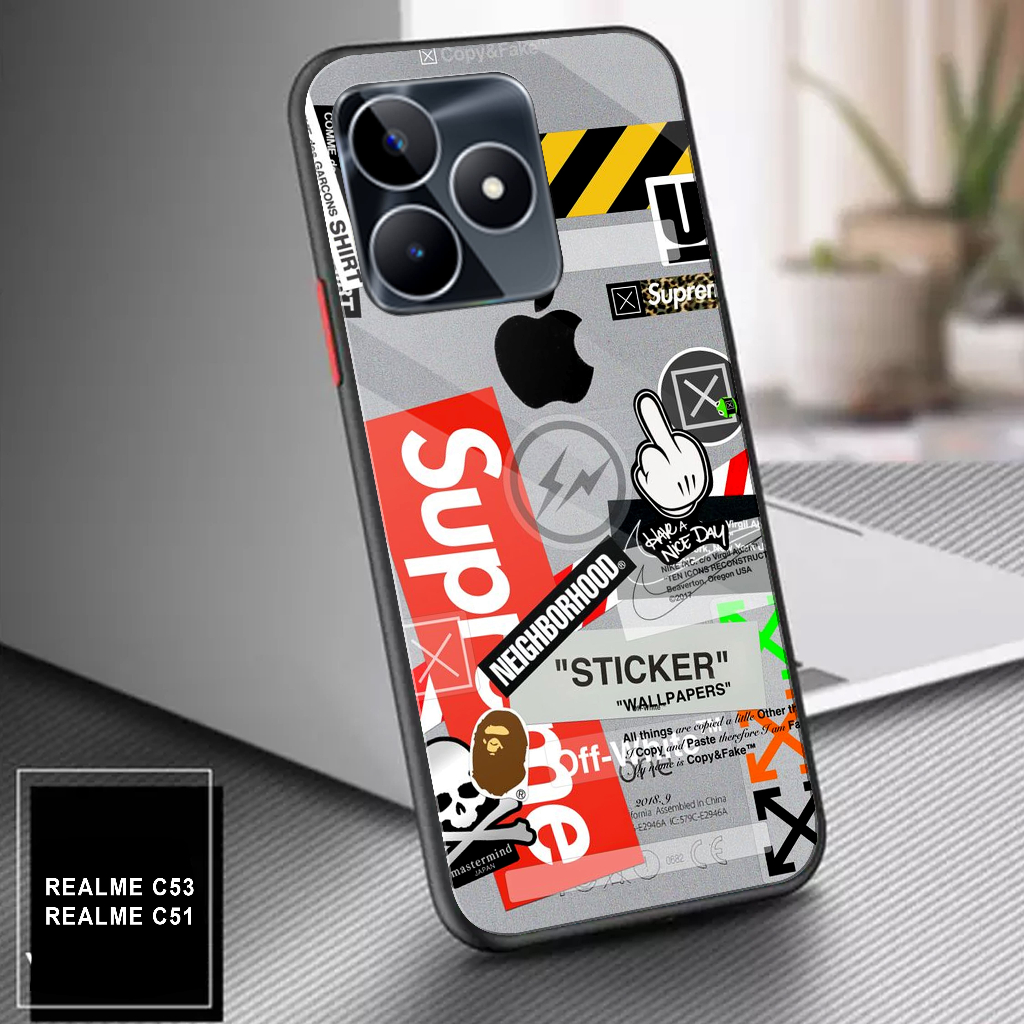 Case REALME C53/C51 - Casing REALME C53/C51 - ( BRANDED2 ) - Case Hp - Casing Hp - Softcase Hp - Sof
