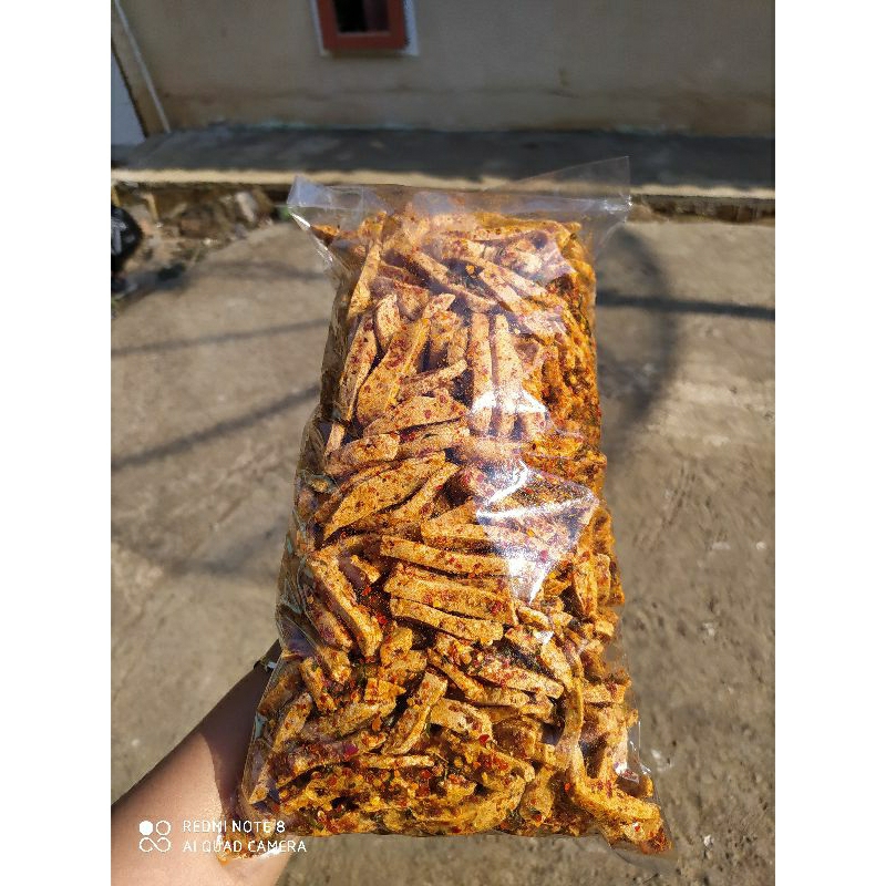 

Basreng pedas daun jeruk 1Kg