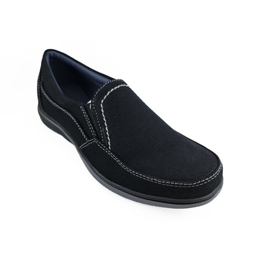 SEPATU SLIP ON PRIA - SEPATU CASUAL PRIA KEREN - SEPATU PANTOFEL PRIA - SEPATU KERJA PRIA - SLOP CASUAL SLIP ON PRIA WINNER TRENDY 206 WARNA HITAM SIZE 39 - 43