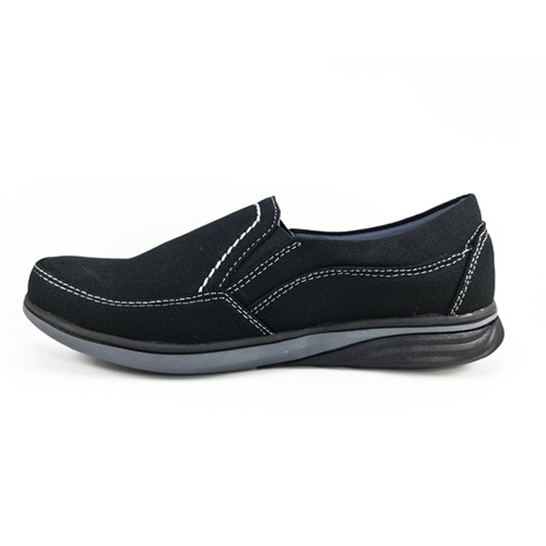 SEPATU SLIP ON PRIA - SEPATU CASUAL PRIA KEREN - SEPATU PANTOFEL PRIA - SEPATU KERJA PRIA - SLOP CASUAL SLIP ON PRIA WINNER TRENDY 206 WARNA HITAM SIZE 39 - 43