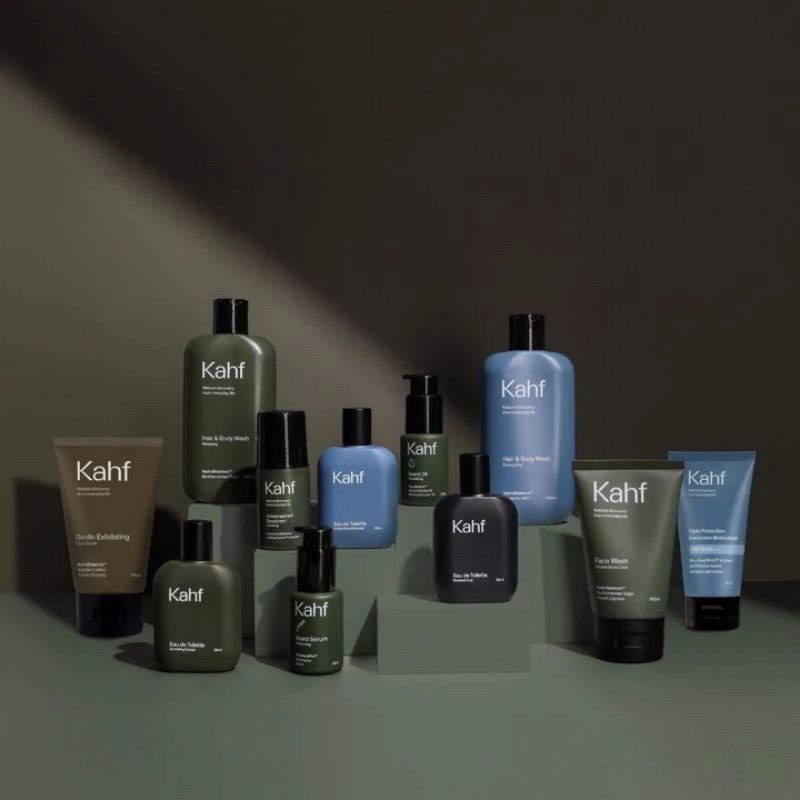 KAHF FACEWASH || KAHF FACE SCRUB || KAHF SUNSCREEN || KAHF EAU DE TOILETTE PARFUM