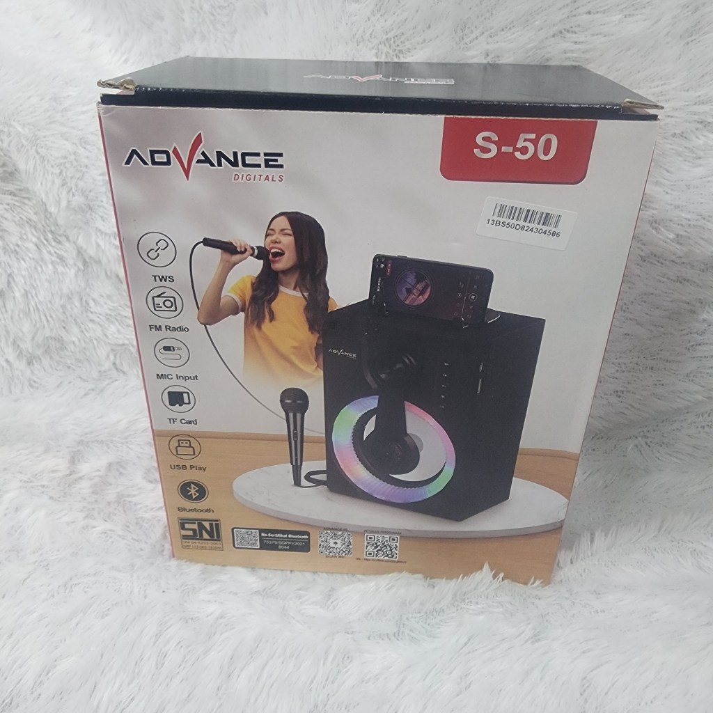 Speaker bluetooth Advance S-50 + Microphone