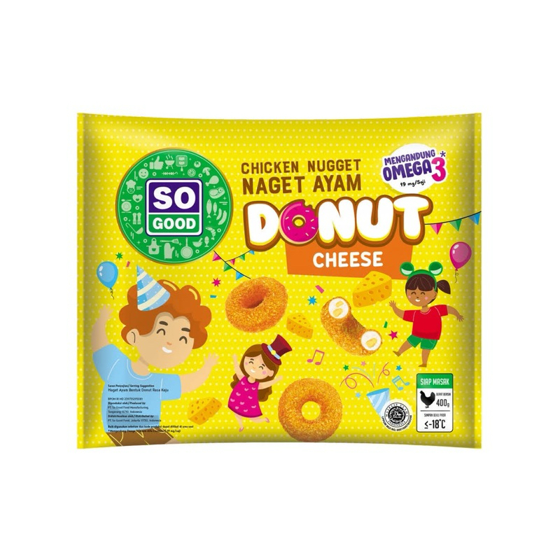 

SO GOOD Chickeen Nuget Donuts Cheese 440 Gram
