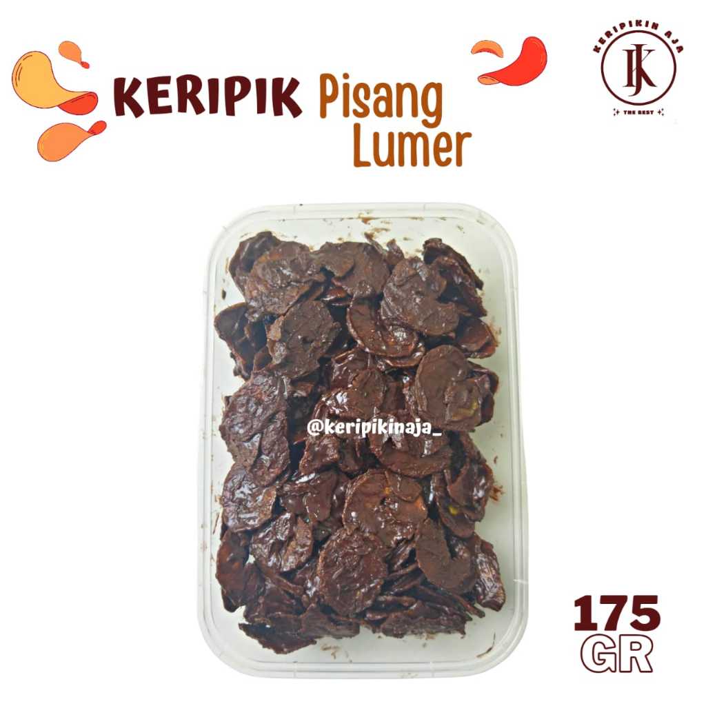 

Keripik Pisang Coklat Lumer / Kripik Pisang Coklat Lumer 175gr