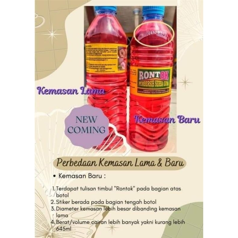 RONTOK PEMBERSIH SERBAGUNA