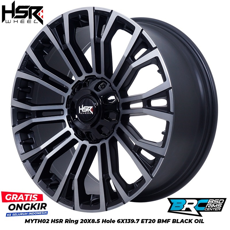 FORTUNER HUMMER TRITON PAZERO EVEREST MYTH02 HSR R20X85 H6X139,7 ET20 BMFBK OIL