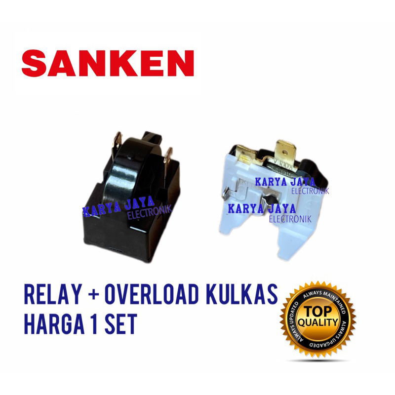 Relay Ptc Overload Kulkas Sanken 2 Pintu / Overload kulkas 2 pintu sanken