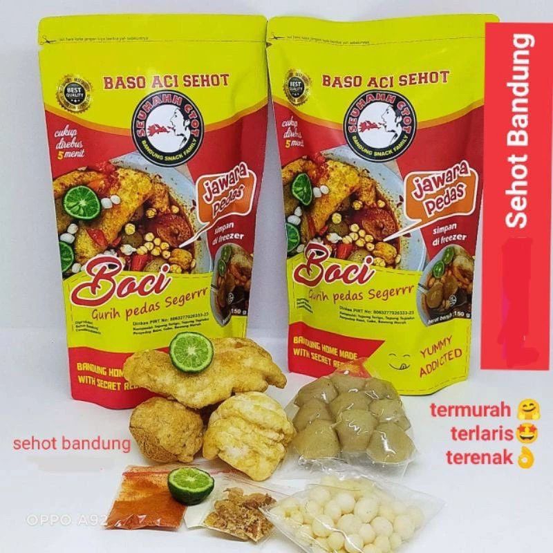 

BASO ACI SEHOT JAWARA PEDAS asli Enakk