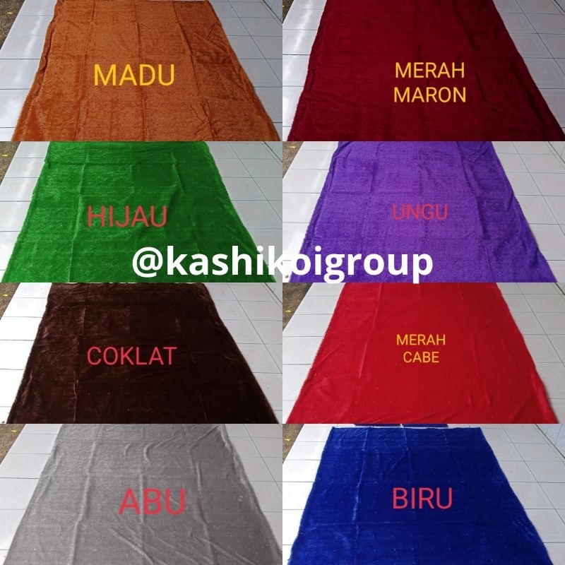 Kain Kasur bulu Gender Bonus 2 bantal / Tinggal Isi Kapuk