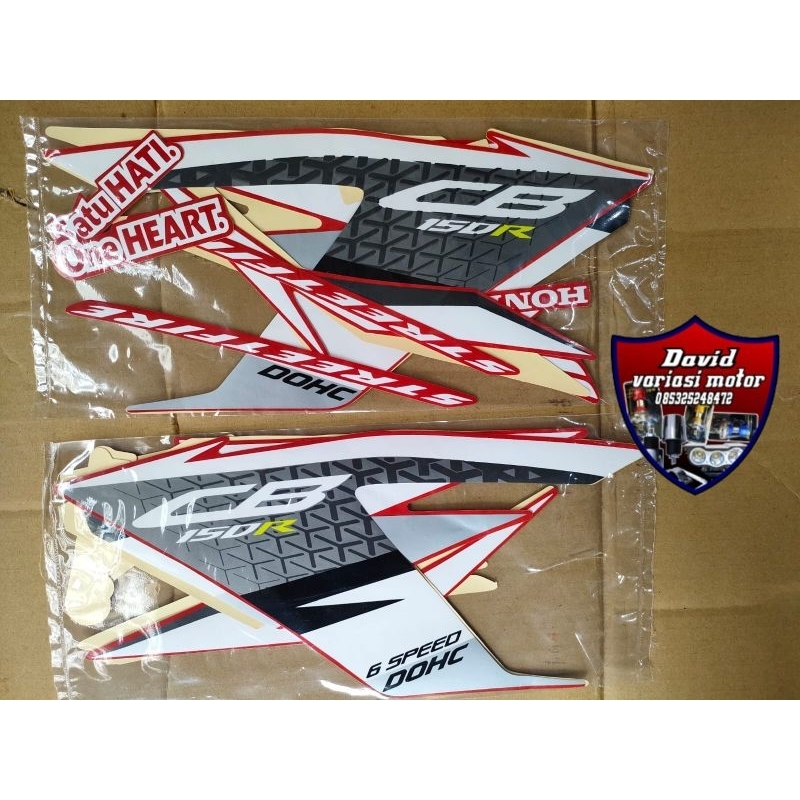 Striping /Stiker / Les Tangki Body Honda Cb150r SE 2016