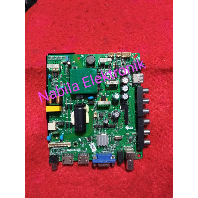 MESIN TV LED POLYTRON PLD24T8511B - KOMPONEN TV POLYTRON 24T8511B