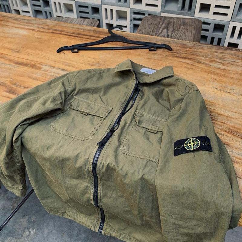 Stone Island Overshirt Olive