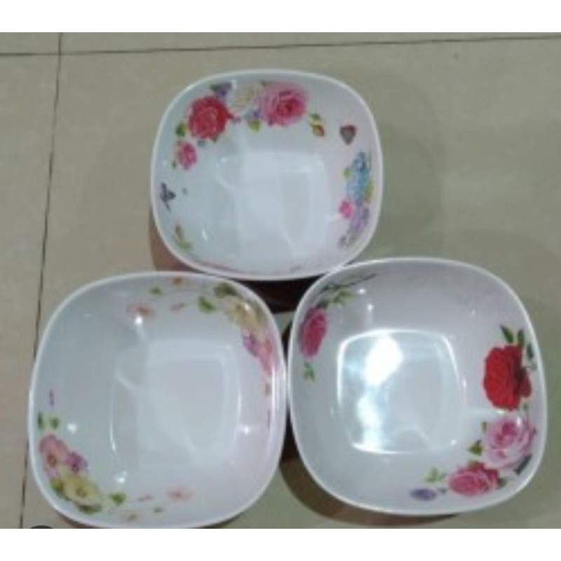 Mangkok melamin kotak mangkok sayur melamin