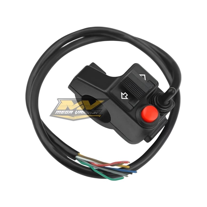 SAKLAR HOLDER 3 TOMBOL MOTOR HOLDER KIRI UNIVERSAL 3 TOMBOL
