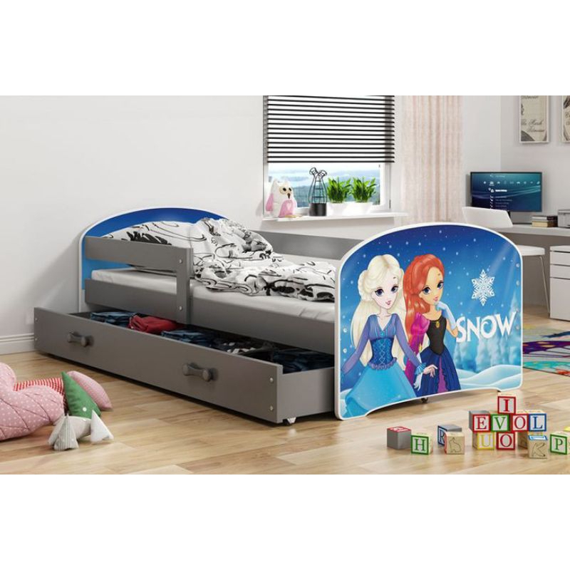 tempat tidur anak perempuan 2 susun / divan anak sorong