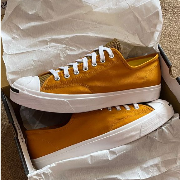 Converse Jack Purcell Ox (UH028) • Colour : Saffron Yellow / White