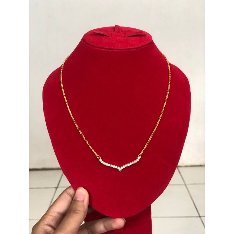 kalung aurel lapis emas