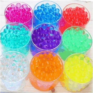 water beads mix warna warni 10-25 campur 10 gram / 25 gram / waterbeads bola kristal mutiara hydroge