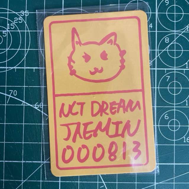 jaemin lucky card md nct dream 6th anniv