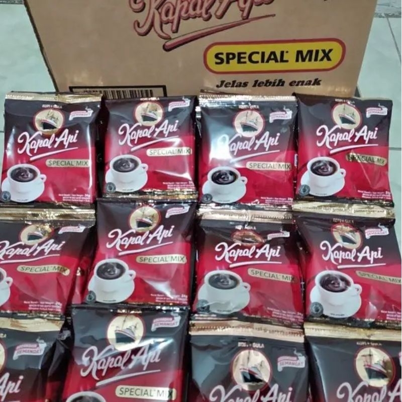 

Kopi Kapal Api Special Mix 1 renceng isi 10 sachet