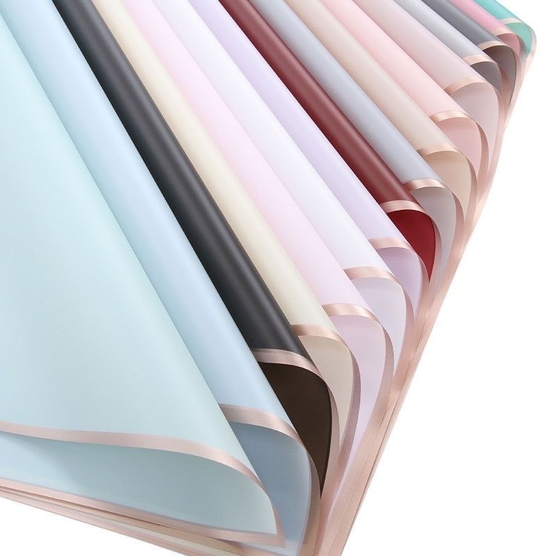 

kertas buket / Flower wrapping gold line