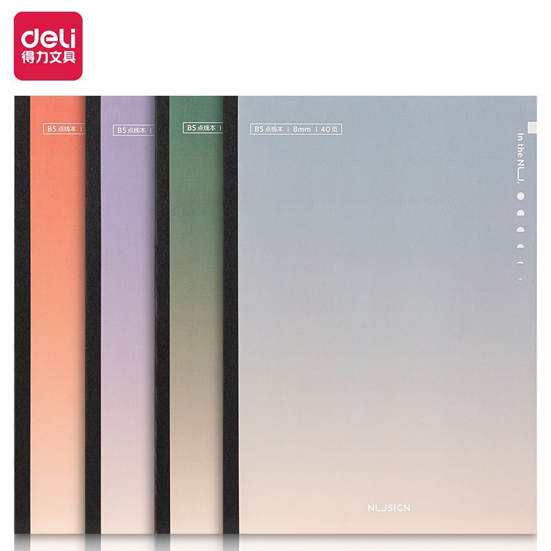 

DELI NUSIGN SOFT COVER NOTEBOOK NS284