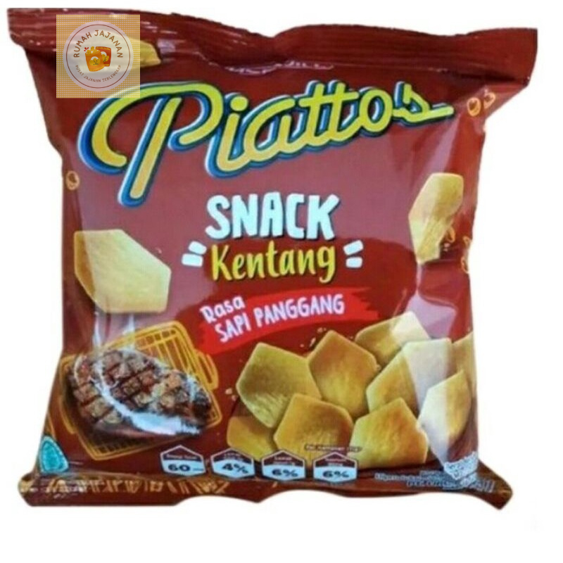 

Piattos Keripik Kentang Renceng Rasa Sapi Panggang