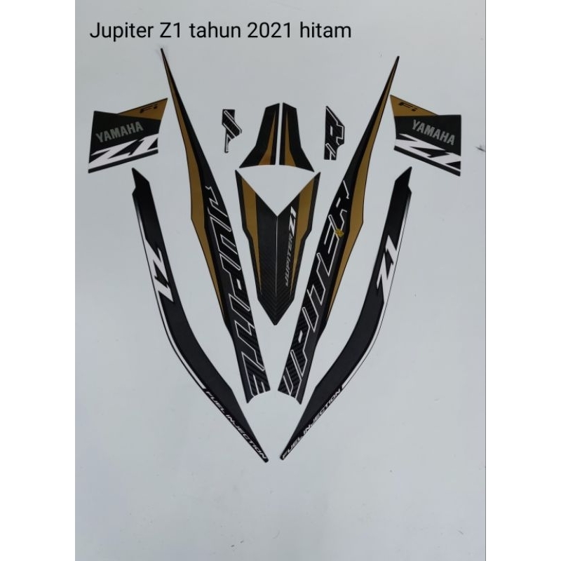 STRIPING YAMAHA JUPITER Z1 TH 2021/hitam